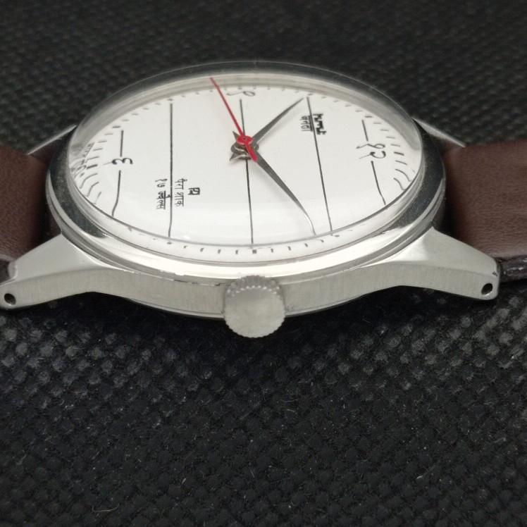 USED HMT JANATA INDIAN MENS MECHANICAL WATCH A318146-1 Sku610c-a318146