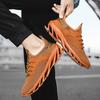 Spring/Autumn Men's Large Size Blade-soled Shoes Flying Weave Fitness Jogging Shoes
