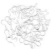 50Pcs 925 Sterling Silver Diy Earring Hooks Ball Jewelry Accessory Ear Wire