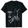 Fathers and Son Tshirts Dad Fun Gift Novelty TShirts Birthday Mens T Shirt for Dad From Son Daughter Tshirts Short Sleeve Tops
