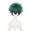 [Milky Time] My Hero Academia Cosplay Anime Uniform Wig for Halloween (Izuku Midoriya, Wig)