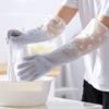 Rubber Waterproof Thick Household Scrubber Dishwashing Gloves Cleaning Gloves Kitchen Clean Tool