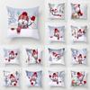 Decorative Cushion Cover Christmas Santa Claus Pillow Cover Christmas Decoration Pillowcase Cushions For Sofa Home New Year Hot