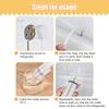 5Pcs Refrigerator Drain Clean Brush Wash Brush Suction Syringe Hose Fridge Cleaner Stick Dredge Tool 1.5M Drain Hole Kit MYY