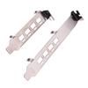 Low/High Profile Bracket Adapter 4Dp Baffle Port For Amd Firepro W4100 Half Height Full-Height Graphic Video Card