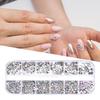 Nail Art Lightweight Operate Easily Resin Crystal Rhinestones Nail Set for Daily Use