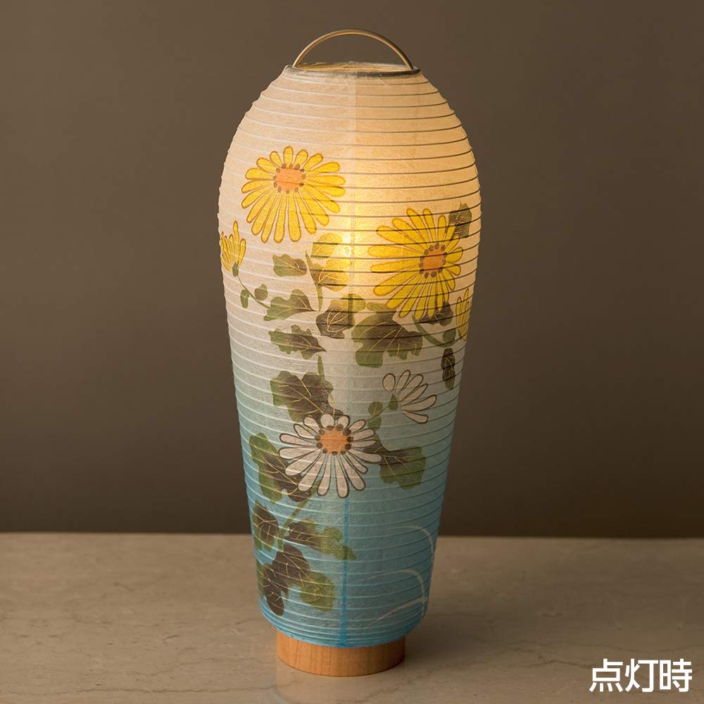 Buddhist Altar Shop Takita Shoten Mini Bon Lantern Kodama Minogiku Height 25cm X Fire Box Diameter 10cm Natural White Washi Modern Bon Table Lantern