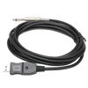 USB Guitar Cable USB Interface Male To 6.35mm Mono Male Electric Guitar Cable for Instrument