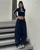 Women Sweatpants Oversized Y2k American Vintage Hip Hop Style Casual Wide Leg Sports Trousers Female Korean Streetwear