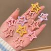 10pcs Colorful Star BB Hair Clips Y2K Women Grils Cute Metal Star Hairpin Side Barrettes Hair Grip Headwear Hair Accessories