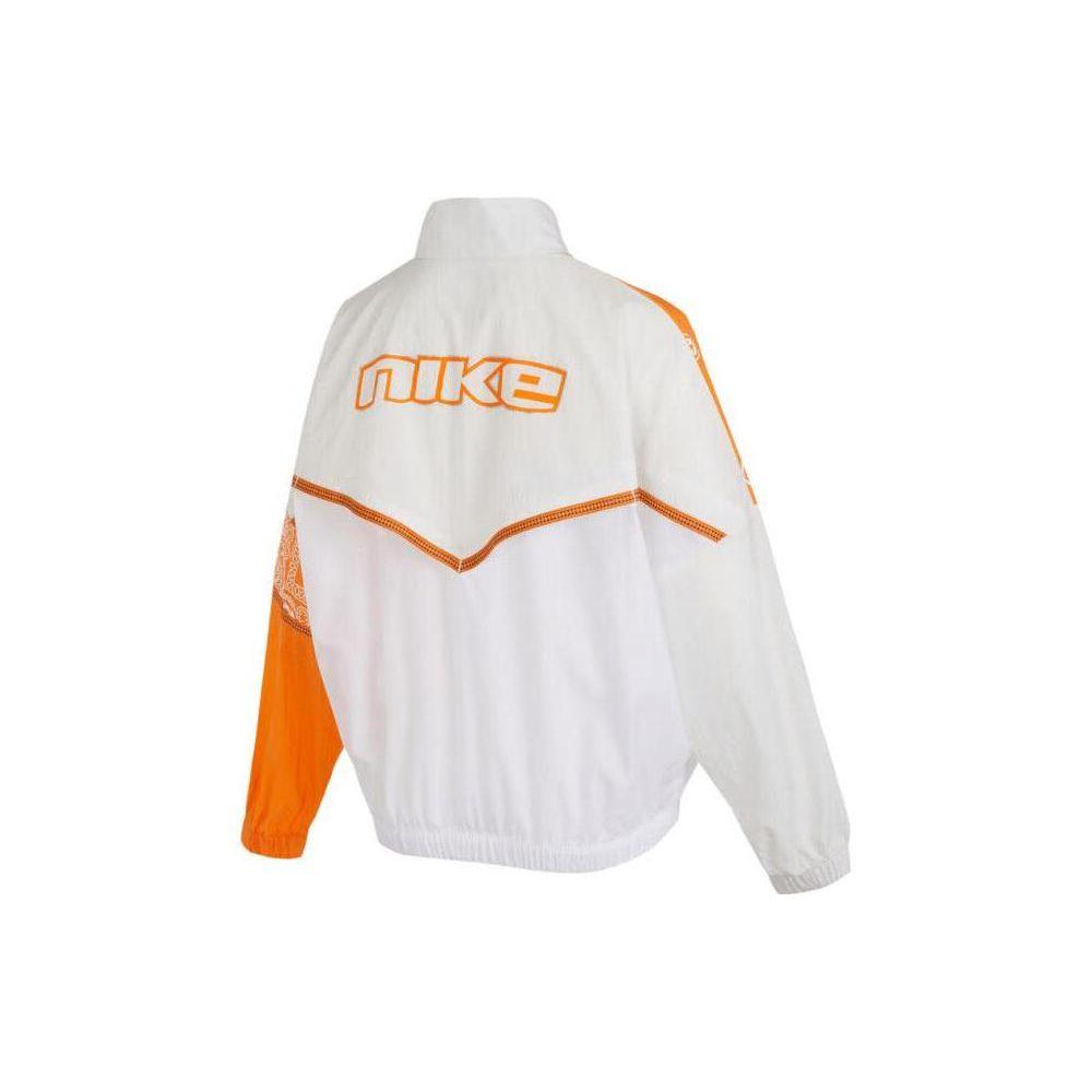 Nike Color Block Windbreaker Jacket Women Jackets White FJ7728-030