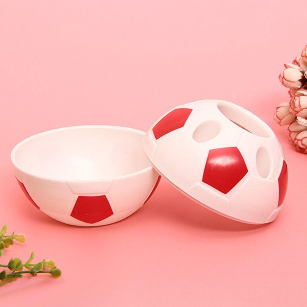 Desktop Storage Cartoon Football Pen Holder Pen Rack Soccer Shape Tool Pencil Toothbrush Holders