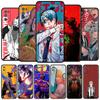 Manga Chainsaw Man Soft Case For Oppo Realme 8 7 6 Pro 9i GT Neo 2 3 Master C21 C21Y C15 C11 C3 8i Silicone Black Phone Cover