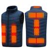 Heated Vest Men Women Usb Heated Jacket Heating Thermal Clothing Hunting Winter Fashion Heat Jacket