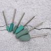 6pcs Nail Drill Bit Nail Art Drill Manicure Grinding Head Nail Polishing Bits Accessory
