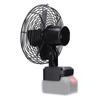 Outdoor Portable Camping Picnic Fishing Fan Cordless Metal Fan Lithium Battery Speed Adjustable Fan