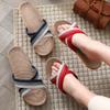 Sandals Women Slippers for Women Flat Versatile Flip Flops Popular Girl Sandals Women's Summer Linen Slippers Shoes for Men