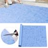 11.8 Inch X 33 Ft Waterproof Membrane for Shower Thick Polyethylene Tile Underlayment Shower Membrane for Sauna Bathroom Kitchen Wall Floor