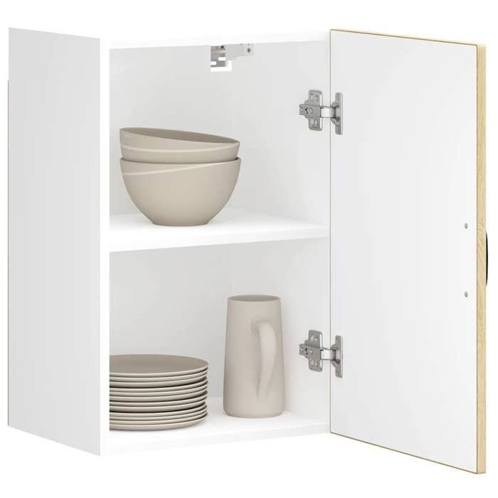 VidaXL Wall-mounted Kitchen Cabinet Lucca Sonoma Oak, Wall-mounted Kitchen Furniture, Cabinet for Kitchen Wall, Wall Cabinet 853790