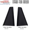 Honda Fit Window Triangle Inner Pillar Trim, 72940-T5A-003ZA, 72980-T5A-003ZA Compatible