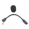 Replacement for HyperX Cloud II Wireless Headset 3.5mm Detachable Unidirectional Game Boom Microphones
