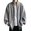 Men's Knitted Cardigan Sweater - Lazy Style, Loose Fit, Autumn/Winter 2023