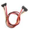22Pin SATA Power Extension Cable Serial ATA Male To Female Combo Data Power Extension Cable 3.3ft