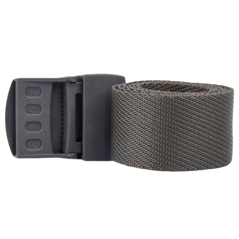 Military Training Braided Tactical Belt In Thickened Army Gray
