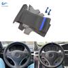Car Hand Sewing Steering Wheel Leather Cover Fabric Red Blue Line Blue Strip For BMW E90 320i 325i 330i 335i E87 120i 130i