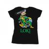 Womens/Ladies Loki Throne Cotton T-Shirt