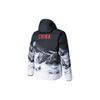 Anta Outdoor Casual Sports Zipper Hooded Long Sleeve Down Jacket Men Jackets Snow-White Printed 152347945-1