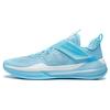 LiNing Blade 3 Team Shock Absorbing Non-Slip Wear-Resistant Low-Top Basketball Shoes Men Sneakers Ice-Blue ABAS095-1