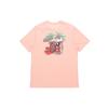 Cartoon Print Sports Crew Neck Short Sleeve T-Shirt Men Tops Pink DD1261-800