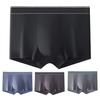 Men Boxer Underwear with Inner Layer Widen Waistband Breathable Patchwork Color Shorts Panties Daily Home Sports Wear