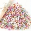 300 Pcs Colorful Silk Fake Multicolor Small Daisy Artificial Mini Flower Heads, for DIY Holiday Wedding Party Home Garden Decoration