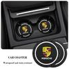 Car Cup Mat Anti-slip Bottle Holder Coasters Car Accessories For Boxster Cayenne Panamera Macan Cayman 911 918 996 917 991