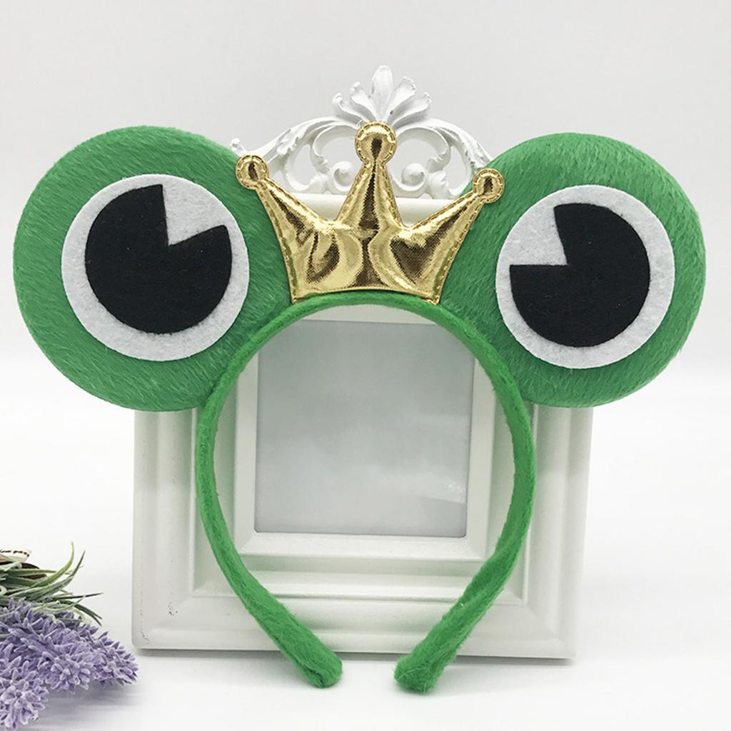 Frogs Headbands Cosplay Crown Headwear Hairbands Headwear Makeup Washing Face Hairbands Birthday Party