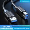MINDPURE US102 3m USB3.0 Male To USB Type-B Male Printer Cable HD Printing Cord