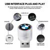 USB Car LED Light Auto Interior Atmosphere Light Car Emblem for Bmw M M3 M4 M5 M6 F20 F30 G20 F31 F11 X3 F25 X4 I3 1 3 5 Series