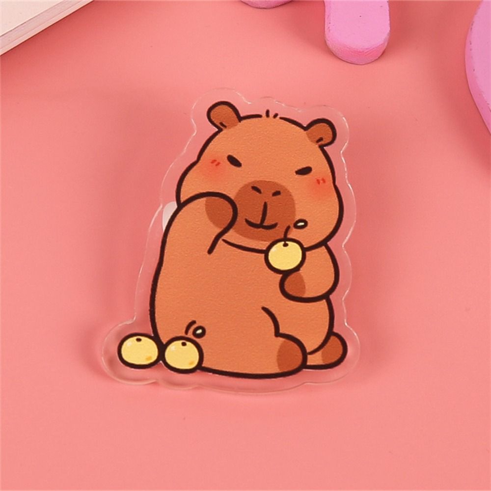 Cute Capybara Pins Bag Pin Brooches Personalized Lapel Badge  Kids Gift