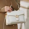 Spring Top-grain Leather Handbag Is A Versatile and Fashionable Hand-held Crossbody Bag for Women