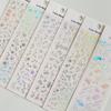 1 Pcs Star Embellishment Gradient Laser Sticker Diy PVC Material Scrapbook Decoration Sticker Stationery HMM