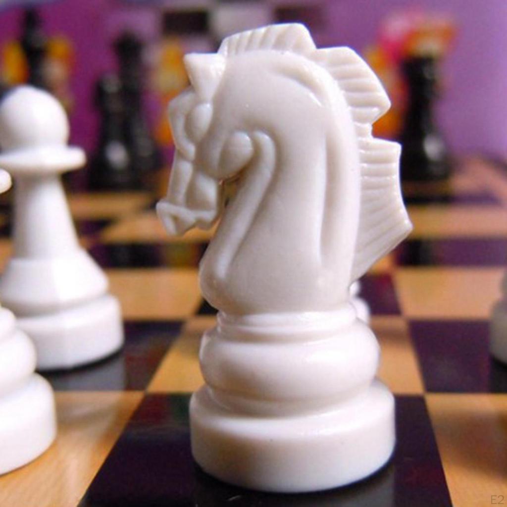 7.87 Inch International Chess, Folded Chess Board, Pawn, Set