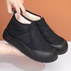 Winter Wool Snow Boots Waterproof and Warm High-top Women's Cotton Boots Piled and Thickened Mother Shoes Cloth Shoes Women