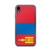 Coque Pour iPhone - Drapeau De La Mongolie - iPhone XR - Silicone Souple - Design Léger - Protection Maximale
