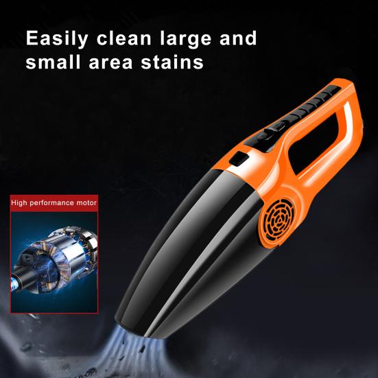 Cordless Handheld Vacuum Cleaner 12000Pa Strong Suction Rechargeable Small Portable Car Vacuum Cleaner Accessories
