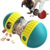 Dog Toy Tumbler Leaky Food Ball Elliptical Track Rolling Ball Slowly Feeding Protects Stomach Increase Intelligence Pet Supplies