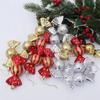 4pcs Colorful Christmas Candy Pendants Electroplating Colorful Candy Interesting   Party
