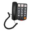Big Button Phone Multifunction One Touch Dialling Hands Free Corded Landline Telephone with Loud