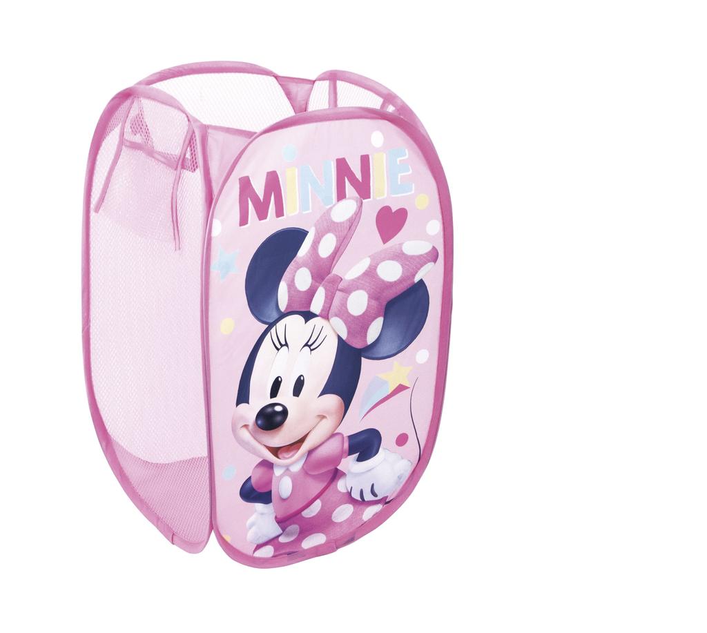 Arditex WD13982 DISNEY-Minnie Textile Pop-up Storage Bin 36x36x58cm